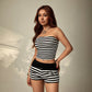 Riva Stripe Tube & Short Set