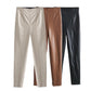 Ambra Faux Leather Pant