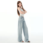 Vera Low-Rise Wide-Leg Jean — Oli Amore