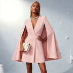 Norma cape blazer mini