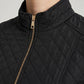 Flavia Quilted Barn Jacket on model