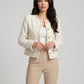 Gabriella Tweed Jacket on model