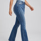 Giada High-Waist Flare Jeans on model