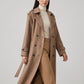 Ginevra Wool Overcoat on model