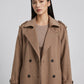 Ginevra Wool Overcoat on model