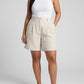 Giorgia Tailored Linen Shorts on model