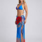 Isla Floral Bikini & Sarong Set on model