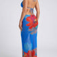 Isla Floral Bikini & Sarong Set on model