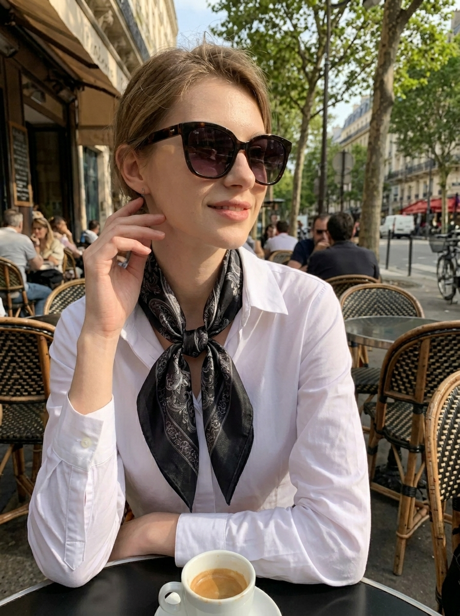 Lucrezia Silk Scarf — Oli Amore