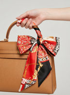Lucrezia Silk Scarf on model