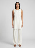 Ludovica Linen Co-Ord Set on model
