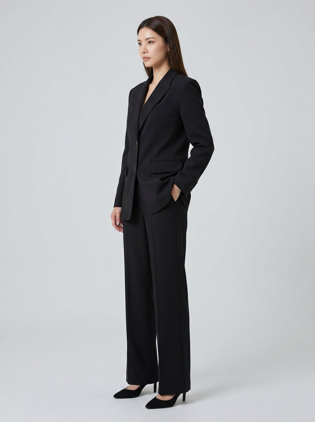 Margherita Blazer Suit Set on model