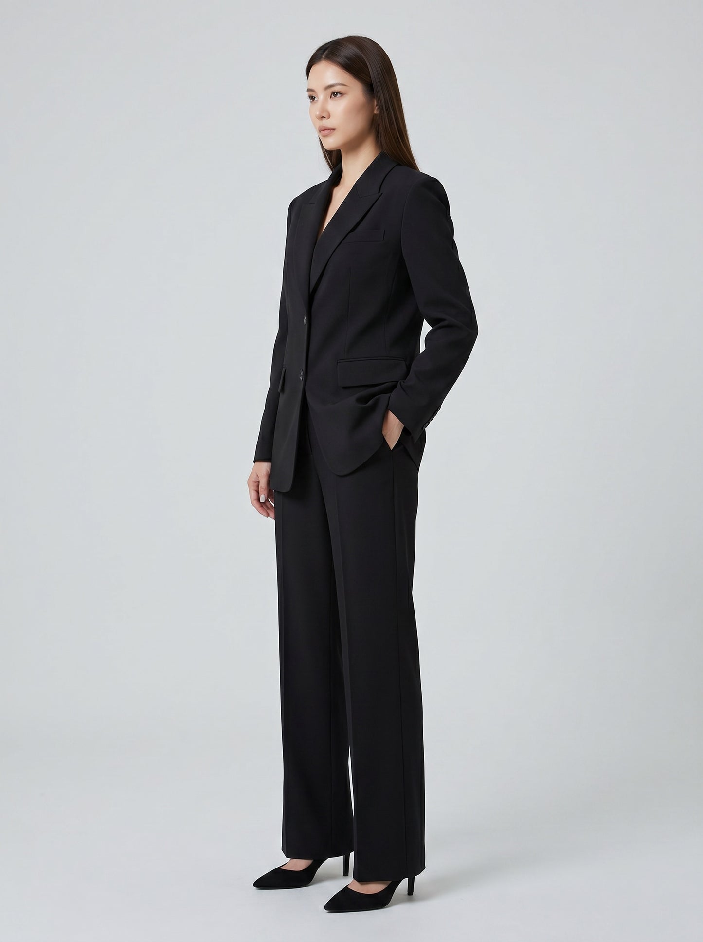 Margherita Blazer Suit Set on model