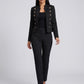 Margot Military Button Jacket on model