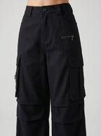 Nico Wide Leg Cargo Pant on model