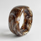 Noa Chunky Resin Bangle on model