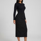 Nora Knit Midi Skirt on model