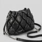 Nuvola Quilted Pillow Shoulder Bag on model