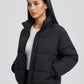 Orsola Cropped Puffer Jacket on model