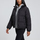 Orsola Cropped Puffer Jacket on model