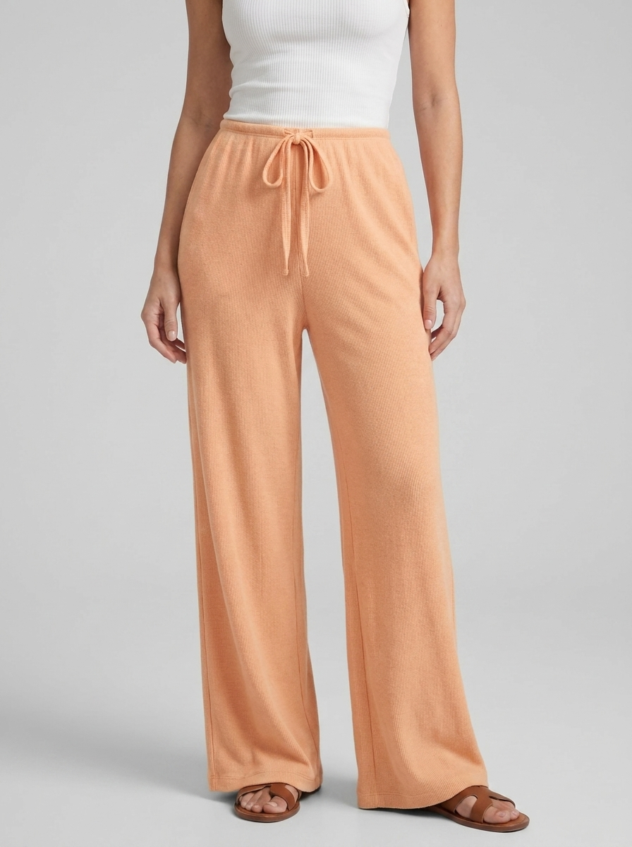 Paloma Wide Leg Drawstring Pant — Oli Amore