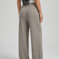 Paloma Wide Leg Drawstring Pant on model
