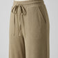 Paloma Wide Leg Drawstring Pant on model