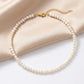 Perlina Pearl Choker on model
