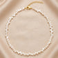 Perlina Pearl Choker on model