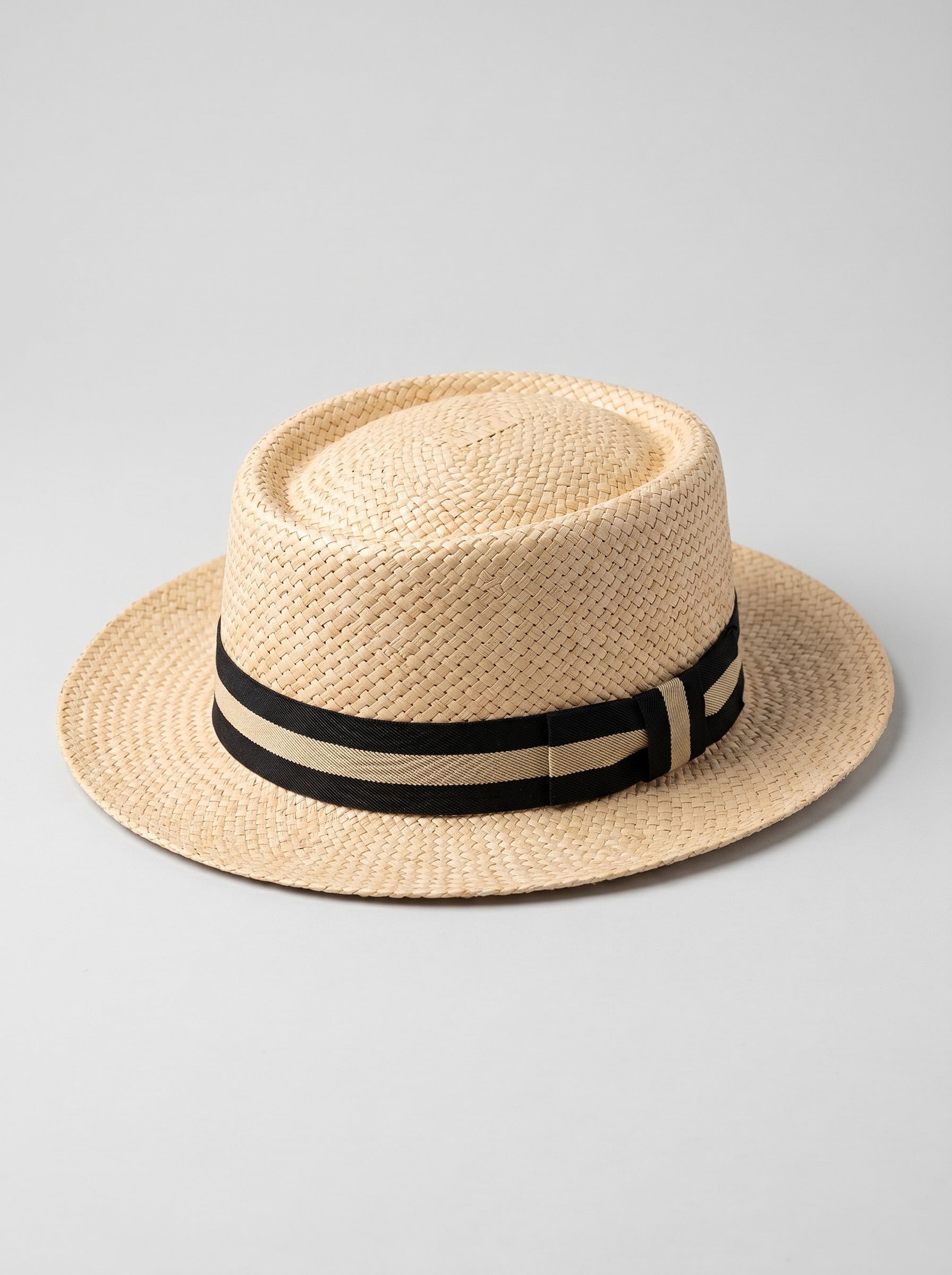 Portofino Straw Hat on model