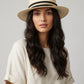 Portofino Straw Hat on model