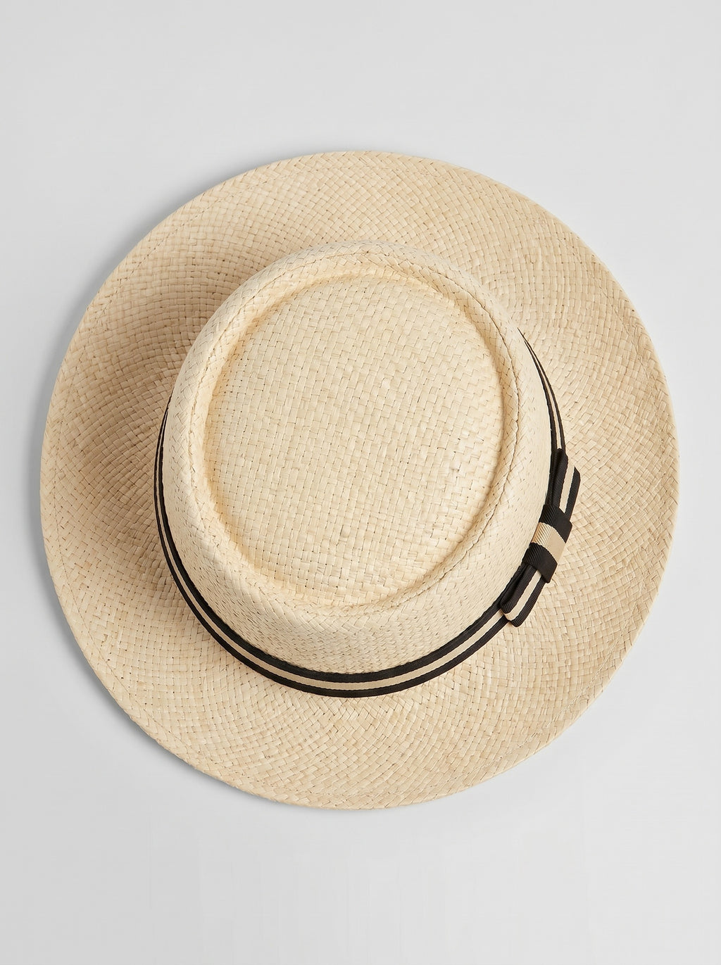 Portofino Straw Hat on model