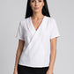 Renata Wrap Blouse on model