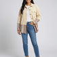 Romilda Corduroy Trucker Jacket on model