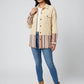Romilda Corduroy Trucker Jacket on model