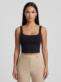 Romy Square-Neck Tank Top — Oli Amore