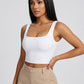 Romy Square-Neck Tank Top on model