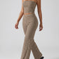 Serena Striped Two-Piece Set on model