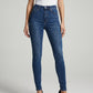 Sienna High-Rise Skinny Jeans on model