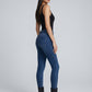 Sienna High-Rise Skinny Jeans on model
