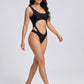 Sirena Scoop One-Piece Swimsuit on model