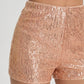 Stella Sequin Short on model