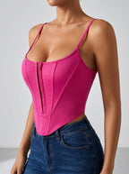 Violante Corset Camisole Top on model